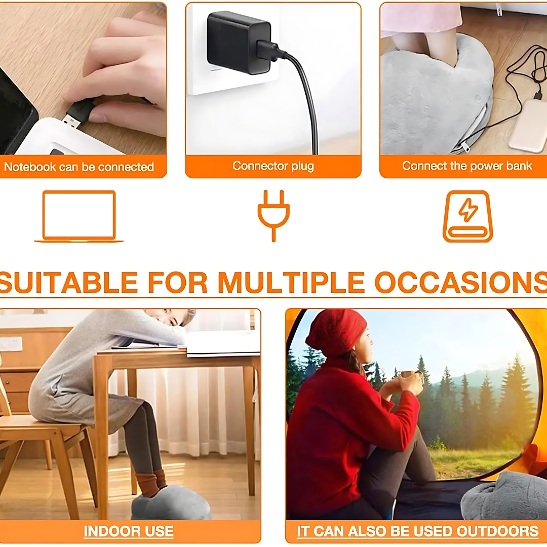 ComfyCharge Plush Foot Heater