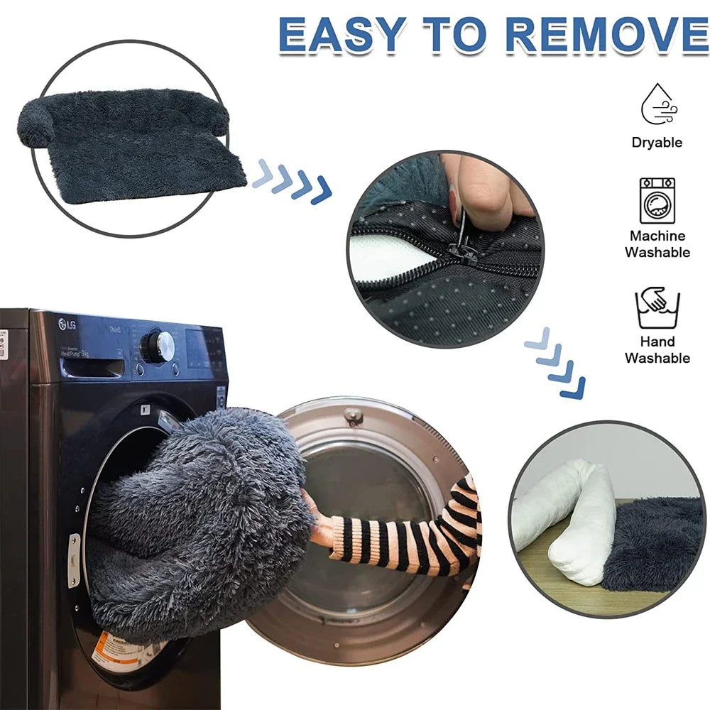 PawLuxe Comfort Pet Sofa
