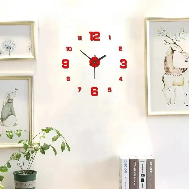 MirrorChrono Wall Clock